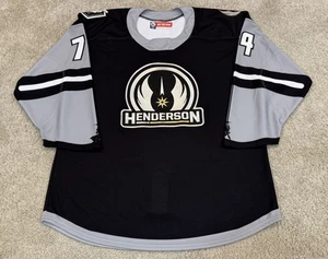 Camiseta Henderson Silver Knights AHL juego emitida Star Wars en muy buena condición Jedi Knight 56 - Imagen 1 de 15