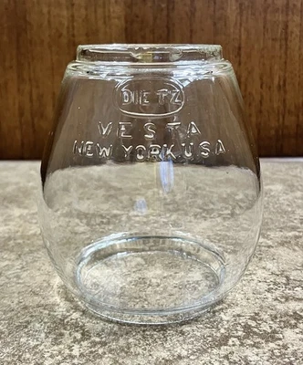 Strong marking Dietz Vesta Clear Pear Globe for Tubular Lanterns - Image 1 of 4