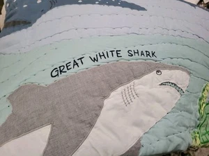 Pottery Barn Kids Save Our Seas Full/Queen Quilt   - Picture 1 of 3