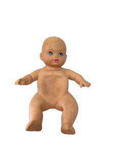1990 Lauer Toys WATER BABY Puppe blonde blaue Augen - Bild 1 von 4