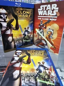 Star Wars Clone Wars Movie w/SHIPYARDS OF DOOM Dark Horse COMIC BOOK BLURAY 2008 - Picture 1 of 2