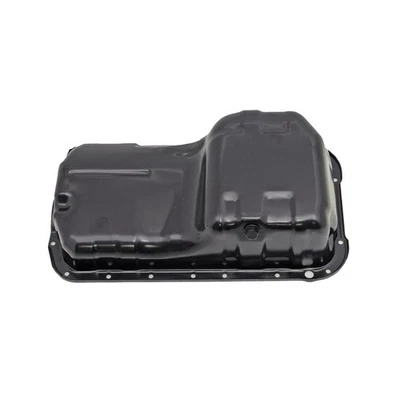 Para Acura CL 1998 1999 cárter de aceite del motor | acero | color negro | ubicación del cárter trasero Foto 1 de 4