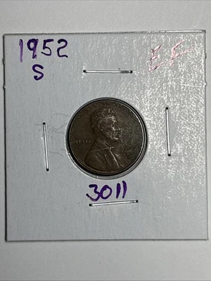 1952-S Lincoln Wheat Cent, Item 3011 - Image 1 of 4