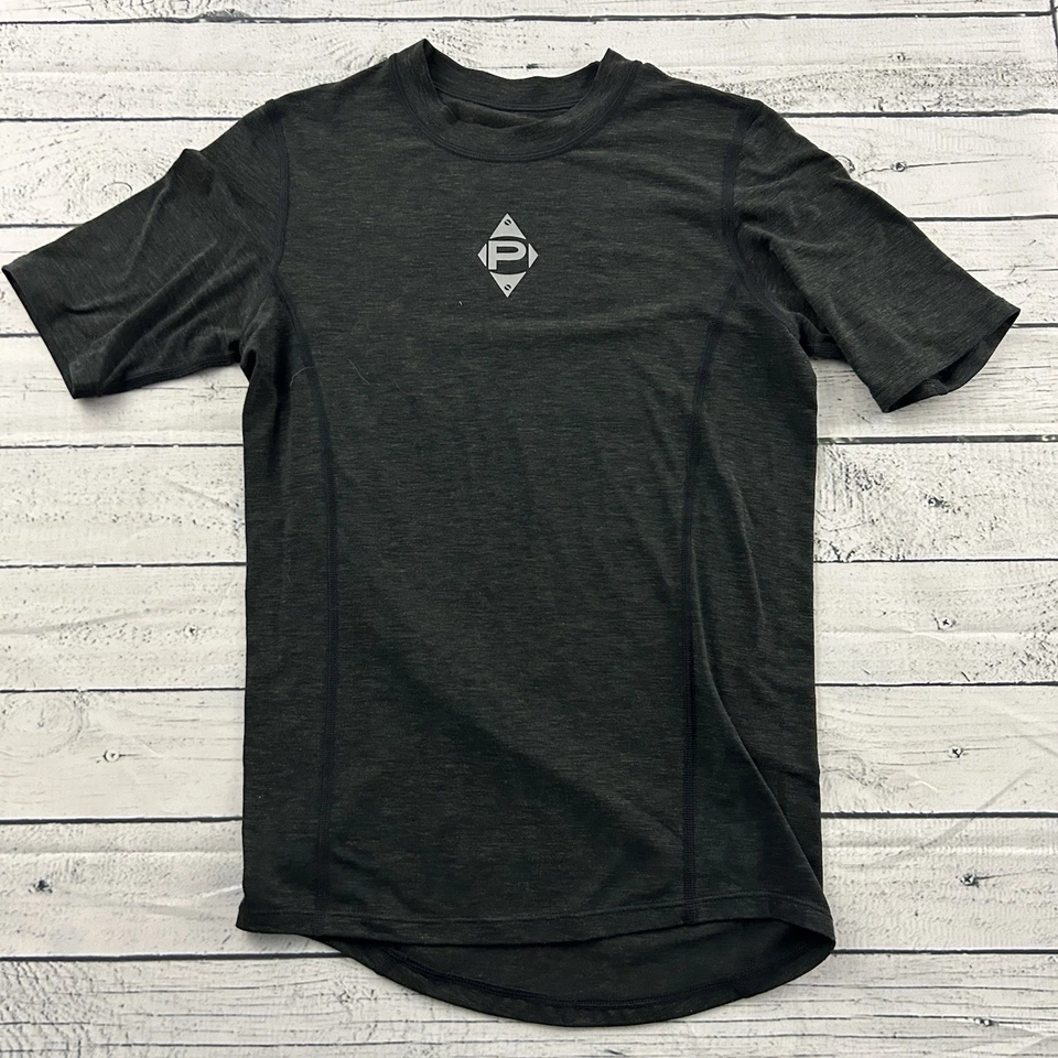 Camiseta deportiva de ciclismo Panache Merino manga corta para mujer XS gris Foto 1 de 4