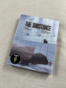 THE SUBSTANCE - 4K UHD + BLU-RAY STEELBOOK LIMITED EDITION LENTICULAR, NEW - Picture 1 of 7