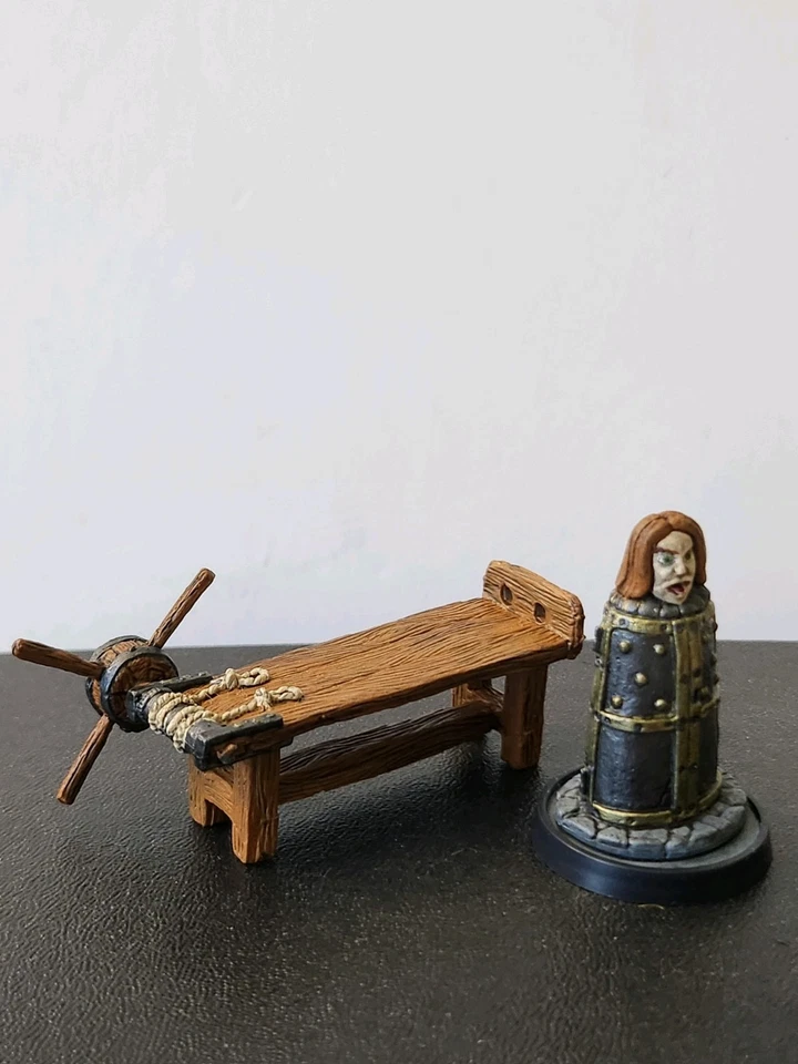Reaper Dark Heaven Legends Torture Equipment Set Of 2 Painted By Pizzazz - Image 1 of 4