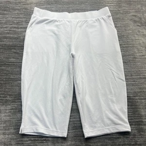 Pantalones Croft & Barrow Talla XL Mujer Capri Polar Blanco Nuevos con Etiquetas - Imagen 1 de 12