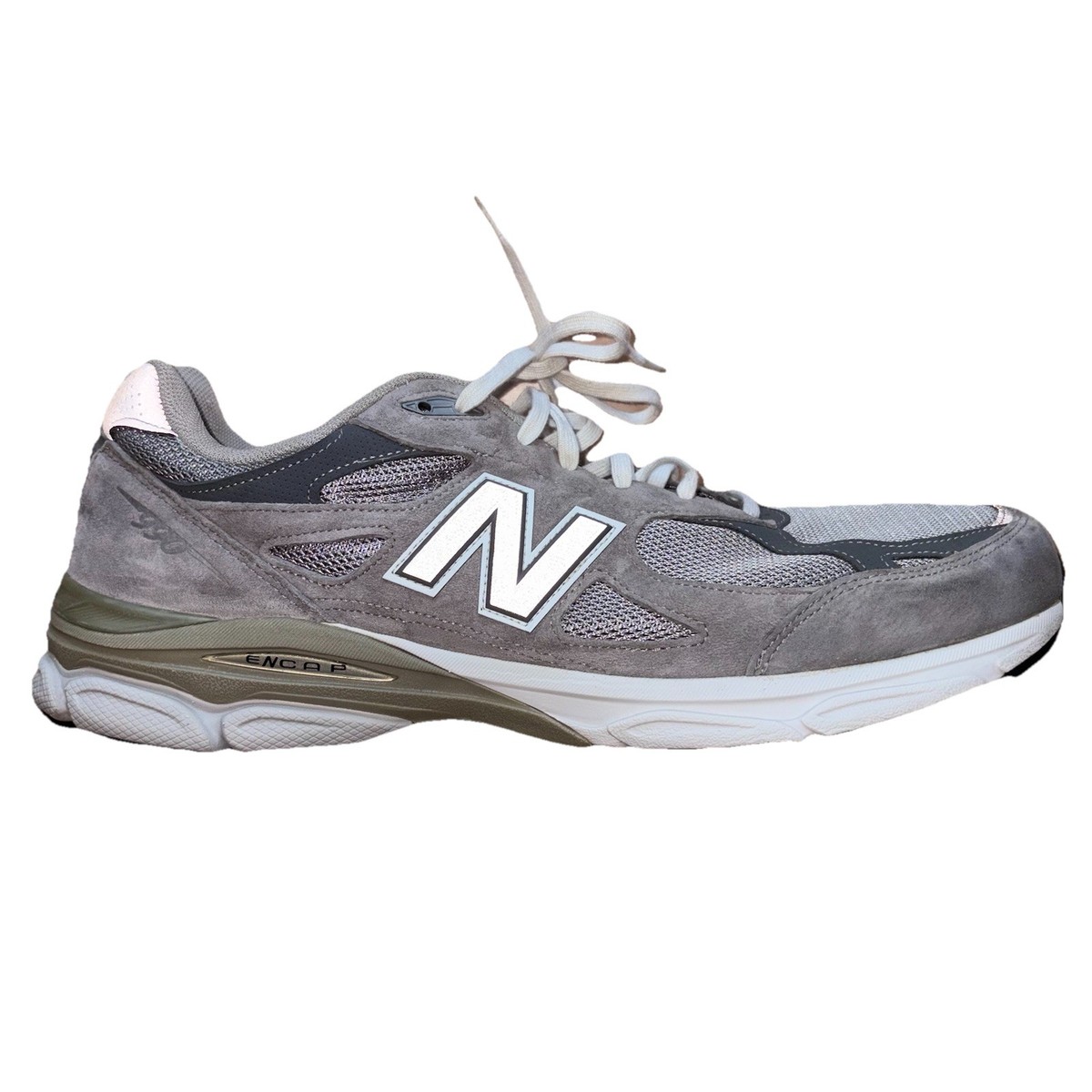 New Balance 990v3 Made in USA Grey White for Sale New Balance 990v3 Made in USA Grey White for Sale