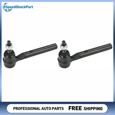 Front Outer Tie Rod Ends 2x For 2007 2008 2009 2010 Hummer H3 3.7L - Image 1 of 4