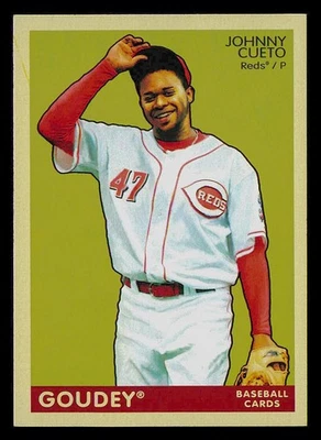 2009 Upper Deck Goudey #53 Johnny Cueto Cincinnati Reds - Imagem 1 de 2