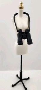 Mattel Barbie Doll Black Binoculars w/ Neck Strap Hiking Camping Diorama - Picture 1 of 6