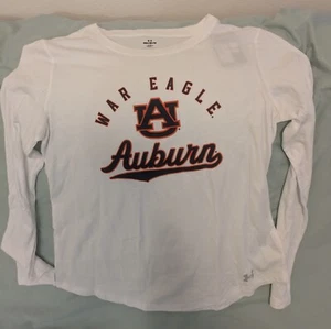 Auburn War Eagle Women’s Under Armour Long Sleeve Shirt-Medium-NWT - Picture 1 of 1