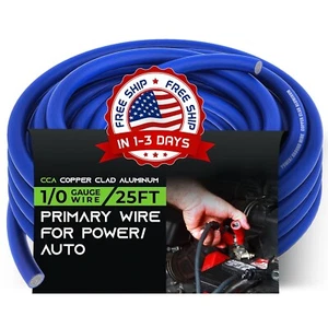 Cables Para Amplificadores De Carro Auto Altavoces Kit De Instalacion Calibre US - Picture 1 of 8