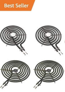 Kit de elementos quemadores de cocina eléctrica GE paquete de 4 (2, 6") WB30M1 (2, 8") WB30M2  - Imagen 1 de 14
