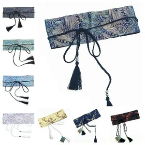 Jacquard Wide Obi Belt Embroidered Waistband Japanese Kimono Yukata Corset Retro - Picture 1 of 22
