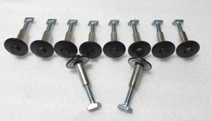 10 Pcs. - IronRidge UFO-CL-01-B1 Rev. C Universal Module Clamp Black, N£W - Picture 1 of 9