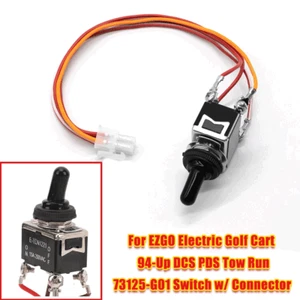 Brand New For EZGO Electric Golf Cart 94-Up DCS PDS Tow Run Switch w/ Connector - Picture 1 of 7
