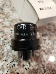KEN-RAD JAN-CKR-6H6 VINTAGE ELECTRON TUBE MADE IN U.S.A. N.O.S. - Picture 1 of 7