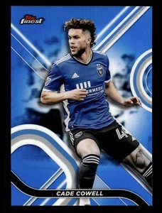 2022 Finest MLS #21 Cade Cowell Blue Refractor #/150 - Picture 1 of 2