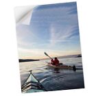 1x Vertical Vinyl Sticker Sea Kayak Adventure Canoe #52005