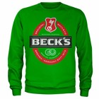 BECK´S Becks Vintage Logo Bier Brauerei Bremen Est 1873 Männer Men Sweatshirt