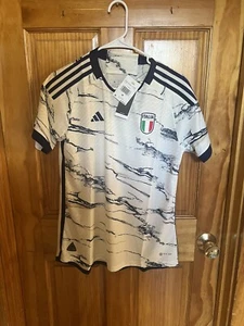Authentic Adidas Italien 2023 Auswärts Fußballtrikot Damen neu mit Etikett Größe Medium - Bild 1 von 9