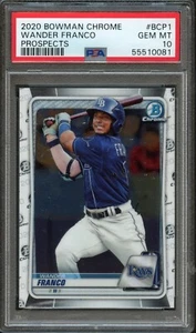 BB - 2020 - Bowman Chrome - #BCP1 - Wander Franco - PSA 10 - Picture 1 of 2
