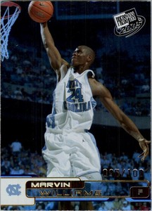 2005 Press Pass Holo Gold #38 Marvin Williams /100