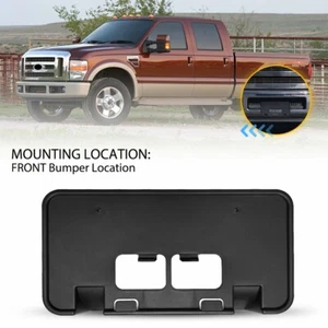 Front License Plate Holder Mounting Bracket For 2008-2010 Ford F-550 Super Duty - Bild 1 von 10