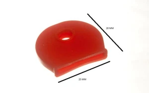 Schlüsselkappe Kennschlüsselhülle rot 20 Stück - Bild 1 von 1
