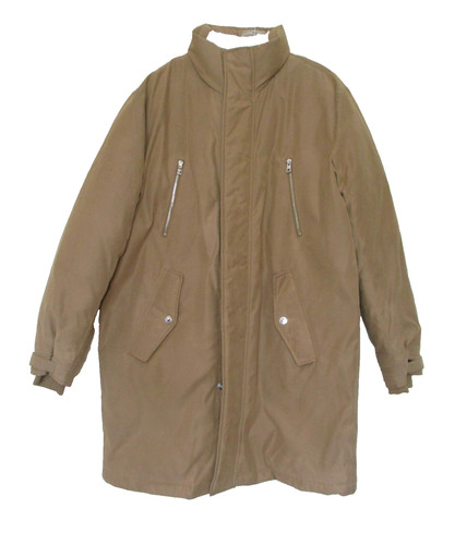 Michael Kors Parka Trapuntato Puffer Jacket M Uomo Marrone Misto Poli