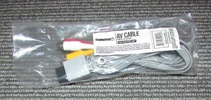 Nintendo Wii Composite AV Cable Brand New / Fast Shipping - Picture 1 of 2