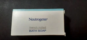 NUEVA barra de jabón de baño neutrogena francesa fresada, tamaño de viaje 1 oz / 35 g - nunca abierta - Imagen 1 de 2