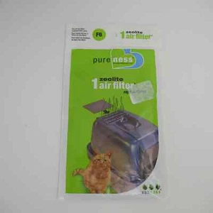 Filtro aria gatto Pure Ness F6 Zeolite ricambio per lettiera chiusa Van Ness - Foto 1 di 2