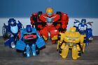 Playskool Heroes Transformers Rescue Bots Lot Bumblebee Dinobot Optimus Prime