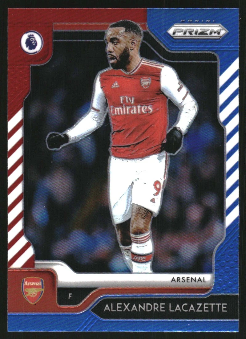 2019-20 Panini Prizm English Prizms Red White Blue #135 Alexandre Lacazette