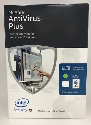 McAfee - MAV16ETG9RAA - AntiVirus Plus - Image 1 of 4