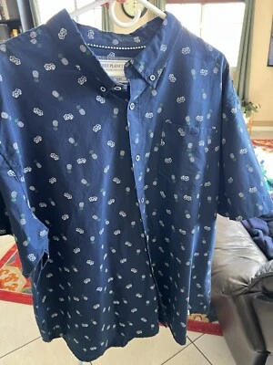 Blue Free Planet button-up shirt  - Image 1 of 4