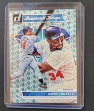 2023 Panini Donruss #15 Kirby Puckett Diamond Kings Liberty Parallel 