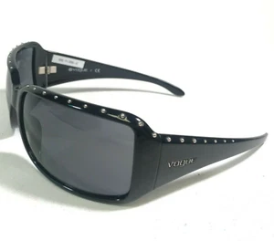 Vogue Sunglasses VO2534-S W44/87 Black Wrap Frames with Black Lenses 65-17-120 - Picture 1 of 9
