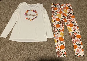 The Children's Place Girls Two Piece Thankful Fall Set XXL 16 - Picture 1 of 7