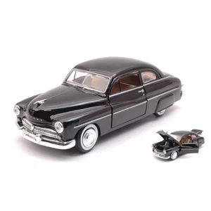 MERCURY COUPE 1949 BLACK 1:24 MotorMax Auto Stradali Die Cast Modellino