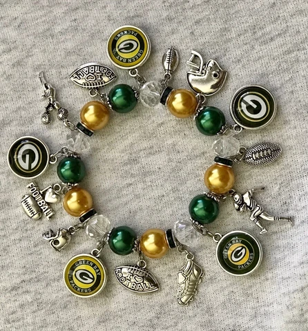 Green Bay Packers Charm Bracelet Cover