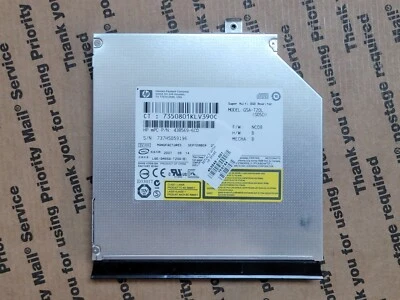 HP COMPAQ F730US OPTICAL DRIVE DVD W/BEZEL GSA-T20L 453048-001 438569-6CO 7F07A4 - Image 1 of 3