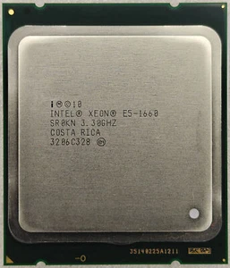 Intel Xeon E5-1660 3.3 GHz LGA2011 6 cores 12 T SR0KN CPU Processor 15 MB - Picture 1 of 2