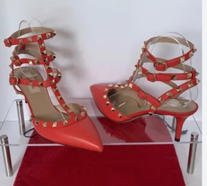 VALENTINO LIMITED ROCK RED HEELS - Picture 1 of 4
