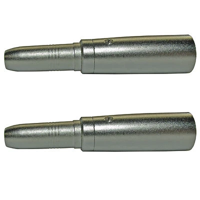2 Pack XLR 3 Pin Male to 1/4" 6.35mm Female Jack Cable Mic audio cord Adapter - Image 1 of 4
