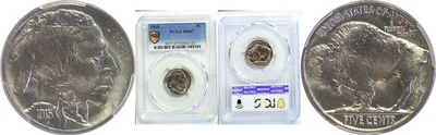 1915 5C Buffalo Nickel PCGS MS-67 - Image 1 of 3