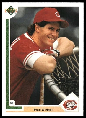 1991 Upper Deck #133 Paul O'Neill [GOATCARDS] - Image 1 of 2
