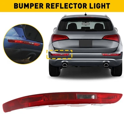 适用于 2009 - 16 奥迪 Q5 后保险杠尾刹车灯反向停止雾组件左 — 第 1/4 张图片